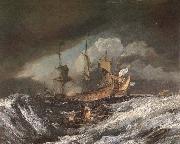 Joseph Mallord William Turner Boat and war France oil painting artist
